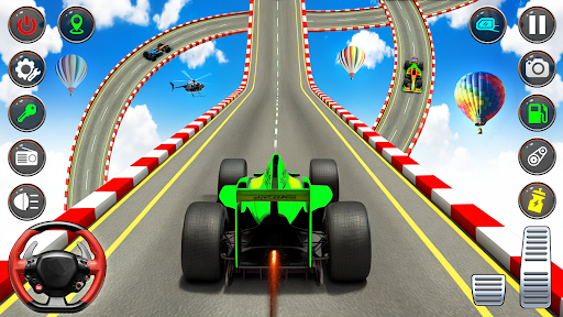Android application Formula Racing Car Game screenshort