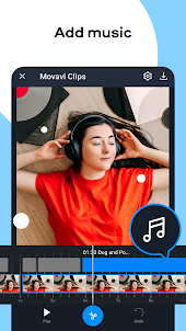 Biên tập video Movavi Clips