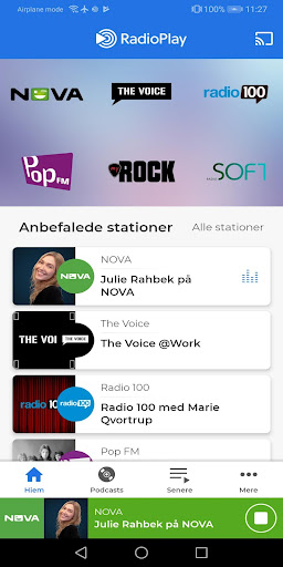 Android application RadioPlay DK screenshort