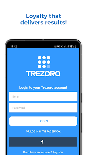 Android application Trezoro Customer screenshort