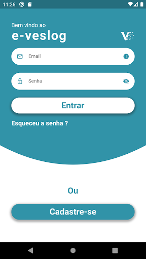 Android application e_veslog screenshort