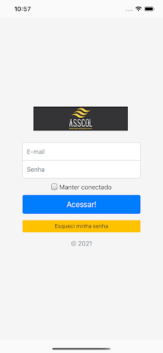 Android application Asscol Processamento De Dados screenshort