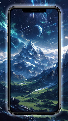 Android application Cosmic Nature Wallpapers screenshort
