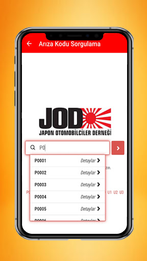 Android application JOD App screenshort