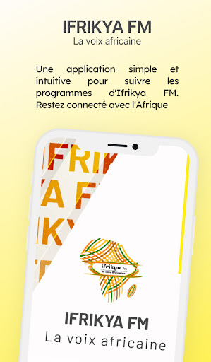 Android application Ifrikya FM screenshort