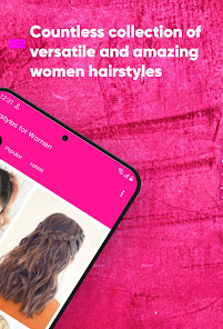 Screenshot 3 Women Hairstyles 5000+ android
