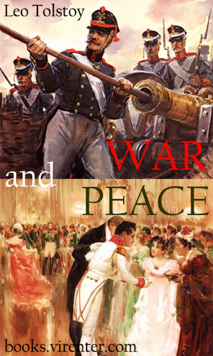 Android application War and Peace by Leo Tolstoy screenshort