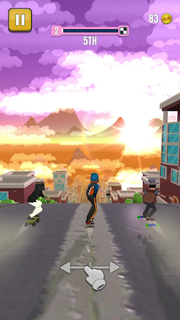 Game screenshot Faily Skater Street Racer apk download
