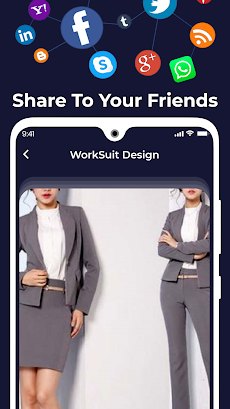 Work Outfits Business Women Suit Dresses Designsのおすすめ画像4