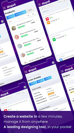 Shopvii Admin Screen 3