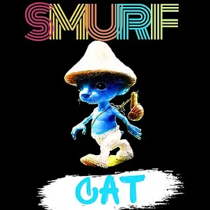 Smurf Cat Meme Wallpapers 4K
