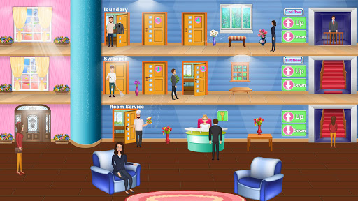 Télécharger Virtuelle un hôtel magnat manager: maison de luxe APK MOD (Astuce) screenshots 1