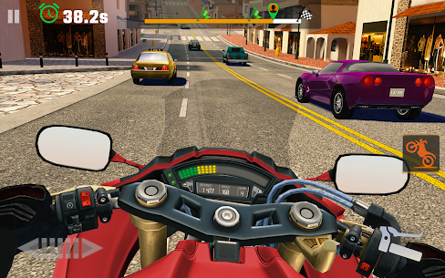 Moto Rider GO: Highway Traffic APK + MOD (Unlimited Money) v1.60.0 3
