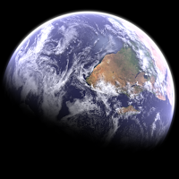 Earth & Moon in HD Gyro 3D Parallax Live Wallpaper