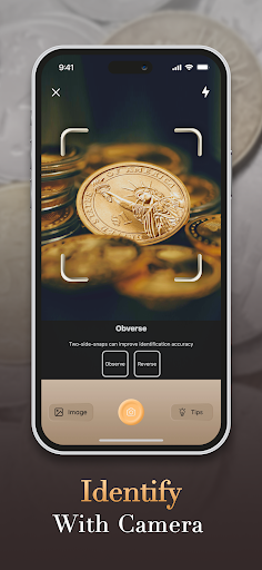 Coin Value Identify Coin Scan screenshot