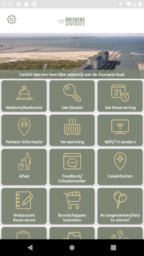 Android application Breskens Apartments screenshort