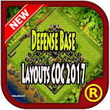 Defense Base Layouts COC 2017 icon