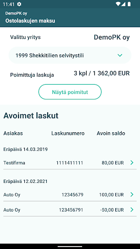 eToimisto Screen 2
