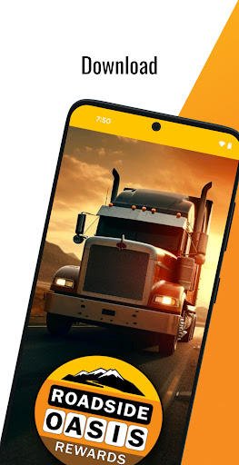 Android application Roadside Oasis Rewards screenshort