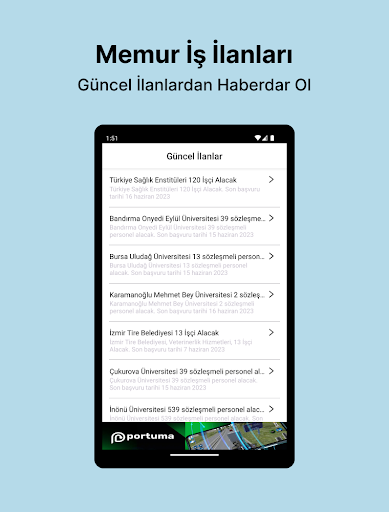Memur İş İlanları Screen 2