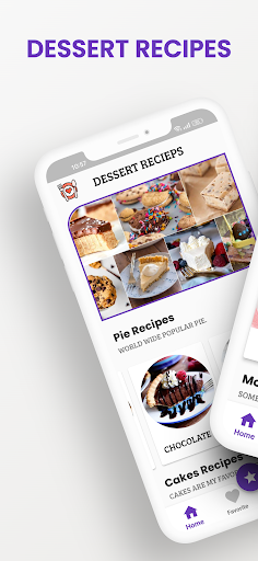 Android application Desserts Recipes : CookPad screenshort