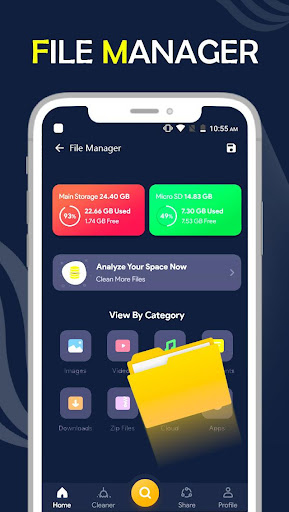 Android application File Manager screenshort