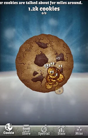 lys s dynamisk Foran dig Cookie Clicker