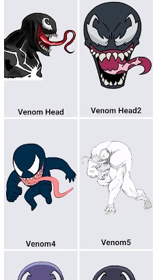 How to draw Venom and Carnageのおすすめ画像2