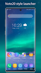 Cool Note20 Launcher for Galaxy Note,S,A -Theme UI 8.4 APK screenshots 2