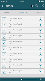 Rock Music Ringtones Screenshot