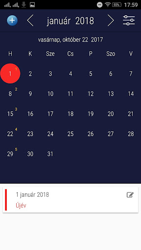 Magyarország Naptár 2024 Screen 3