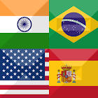 Flag Quiz Gallery: Kiểm tra tên và màu cờ Flag 1.0.250