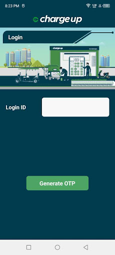 Android application Chargeup - Partner App screenshort