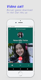 Good Video call with Naisa Alifia Yuriza Naisa Alifia Yuriza 11.9381.5 APK screenshots 3