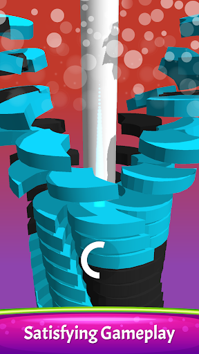 Stack Pop 3D -Helix Ball Blast