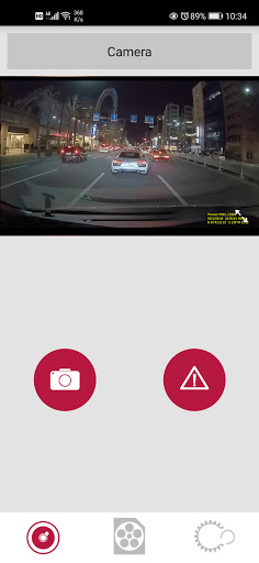 Android application Dash Camera Connect screenshort