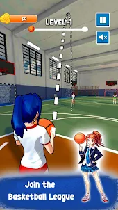Anime School Basketball Dunk