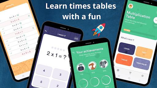 Android application Times Tables - Multiplication screenshort