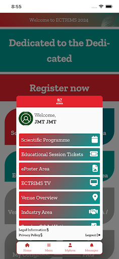 ECTRIMS 2024 Screenshot 3 - AppWisp.com