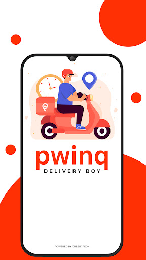 Android application Pwinq Delivery Boy screenshort
