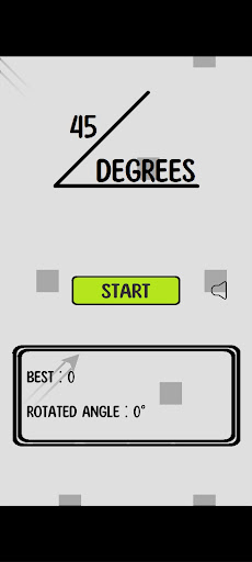 Android application 45Degrees screenshort
