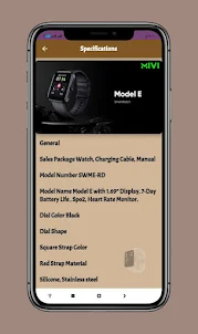 mivi smartwatch Guide