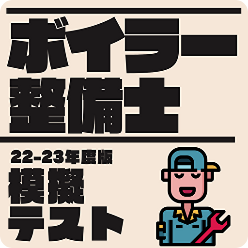 ボイラー整備士 厳選問題集　2022年版　解説付 logo