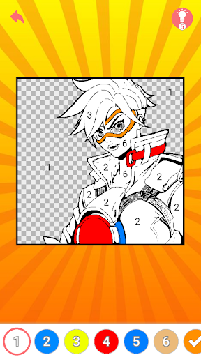 Color By Number Overwatch Screen 3