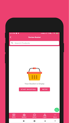 VM Supermart Screen 2