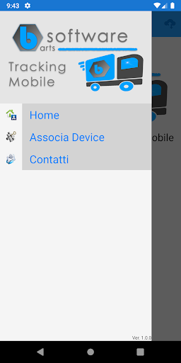 BTrackingMobile Screen 2