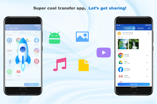 Android application ShareMi - Fast Transfer Files screenshort