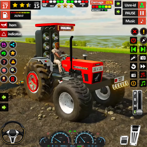 Indian Tractor Driving Games logo