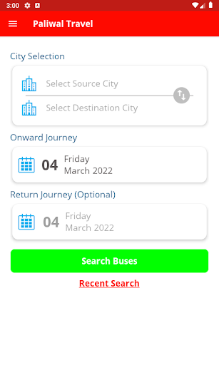 Paliwal Travel Screen 2