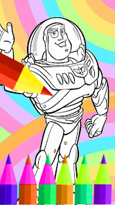 Buzz Coloring Book Lightyear 1 APK + Мод (Unlimited money) за Android